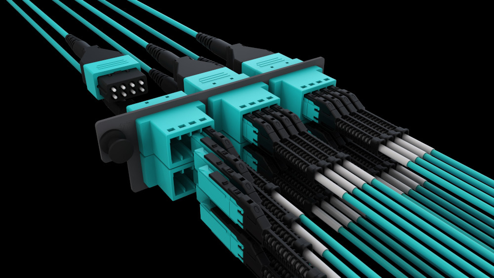 Legrand acclaim fibre cabling connections for data centres